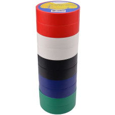 Набор изолент 0,13мм * 19мм / 20м (10 шт) АСКО-УКРЕМ A0150020019