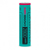 Акумуляторна батарейка VIDEX Li-ion IMR 18650 18650-P 2800mAh (високострумова) 1шт IMR18650/2800/1BLK