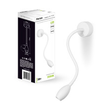 Подсветка для картин и зеркал FERON AL7720 3W 3500K белый цилиндр 41228