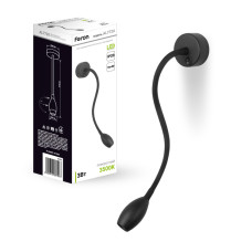 Подсветка для картин и зеркал FERON AL7720 3W 3500K черный цилиндр 41229