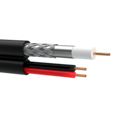 Кабель телевизионный (коаксиальный) внешний FinMark F690B-2x0,75power (305м)