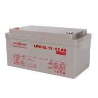 Аккумулятор гелевый LogicPower LPM-GL 12 - 65 AH