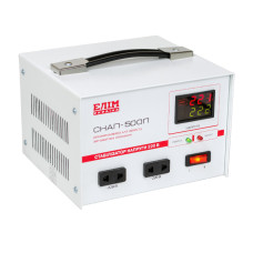 Стабилизатор напряжения премиум класса однофазный и переносной СНАП-500П