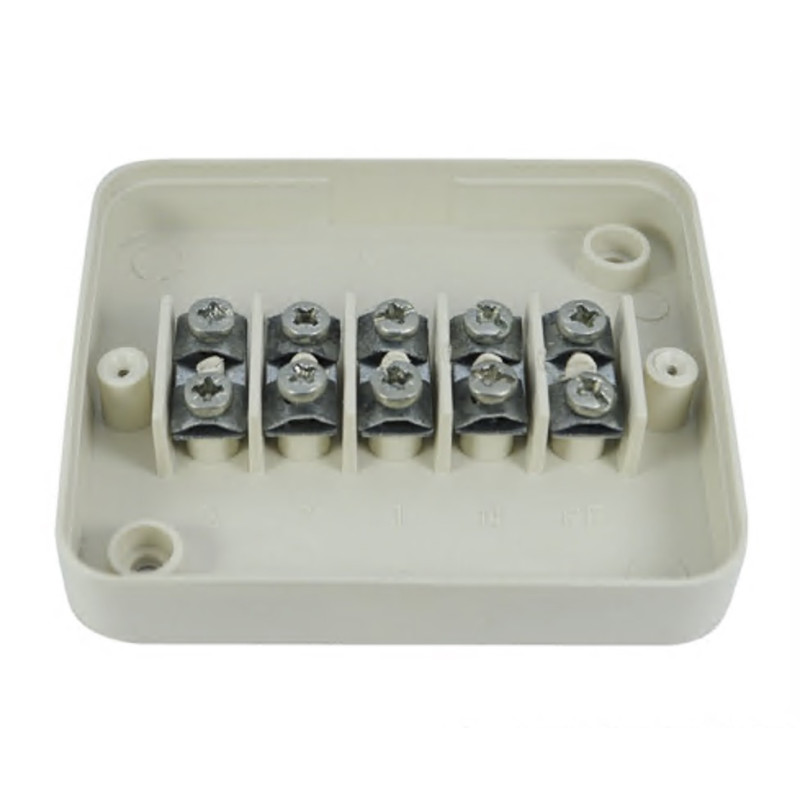 Коробка распределительная для наружного монтажа Р4 90х80х30 клемма 4х2,5мм IP44