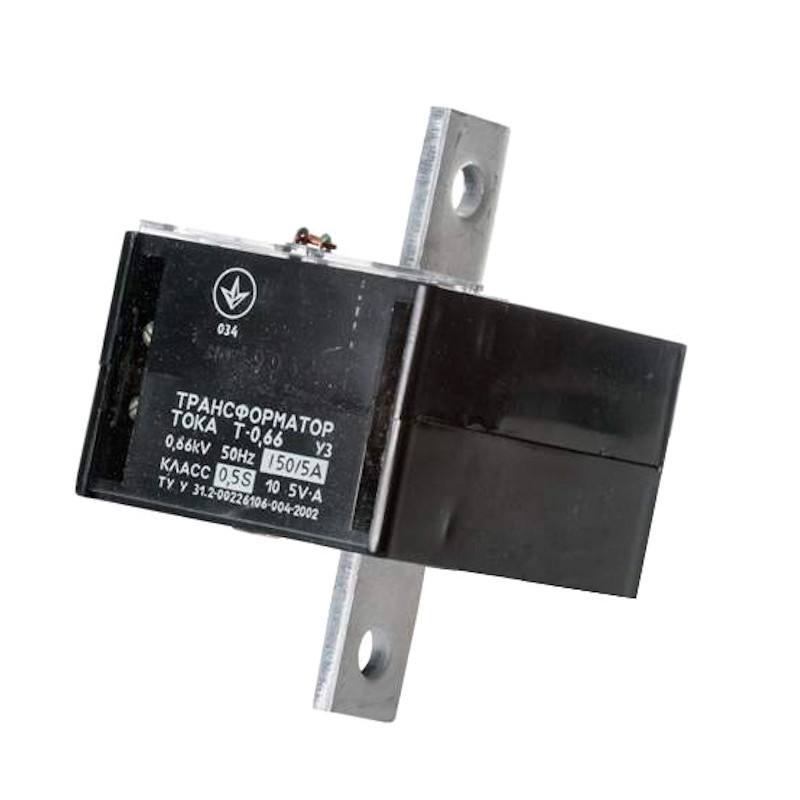 Трансформатор тока Т-0,66 150/5 (класс 0,5S) Мегомметр