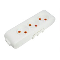 Колодка VIKO 3 гнезда без заземления белая Multi-Let 90112300