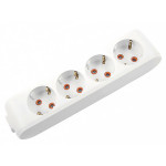 Колодка VIKO 4 гнезда с заземлением белая Multi-Let 90114400