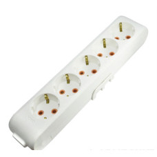 Колодка VIKO 5 гнезд с заземлением белая Multi-Let 90114500