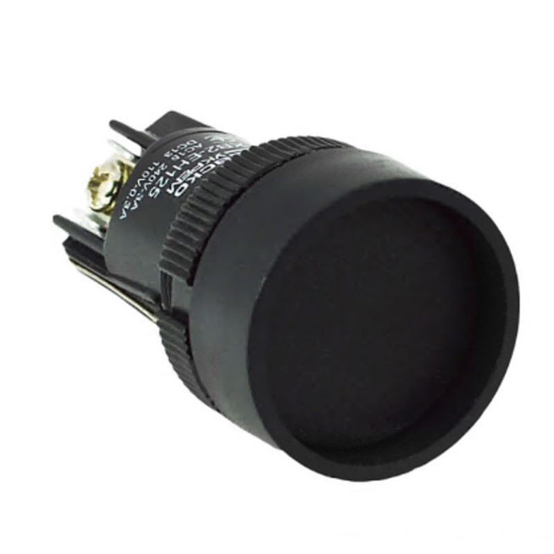 Кнопка "Старт" АСКО-УКРЕМ XB2-ЕН125 с фиксацией черная (NO+NC) A0140010040
