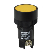 Кнопка "Старт" АСКО-УКРЕМ XB2-EA155 желтая (NO+NC) A0140010042