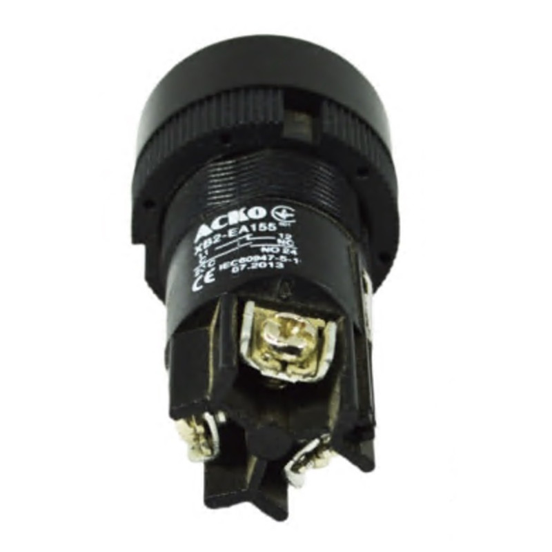 Кнопка "Старт" АСКО-УКРЕМ XB2-EA155 желтая (NO+NC) A0140010042