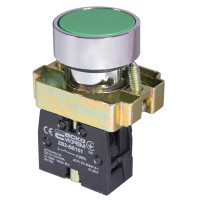 Кнопка Старт АСКО-УКРЕМ XB2-BA31 зеленая A0140010002