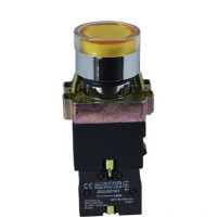 Кнопка АСКО-УКРЕМ XB2-BW3571 с подсветкой желтая A0140010053