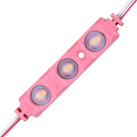 LED-модуль с линзой MTK-5730-3Led-P-1,5W розовый
