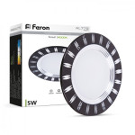 Точечный LED светильник FERON AL779 5W 400Lm 4000K чорный 28732