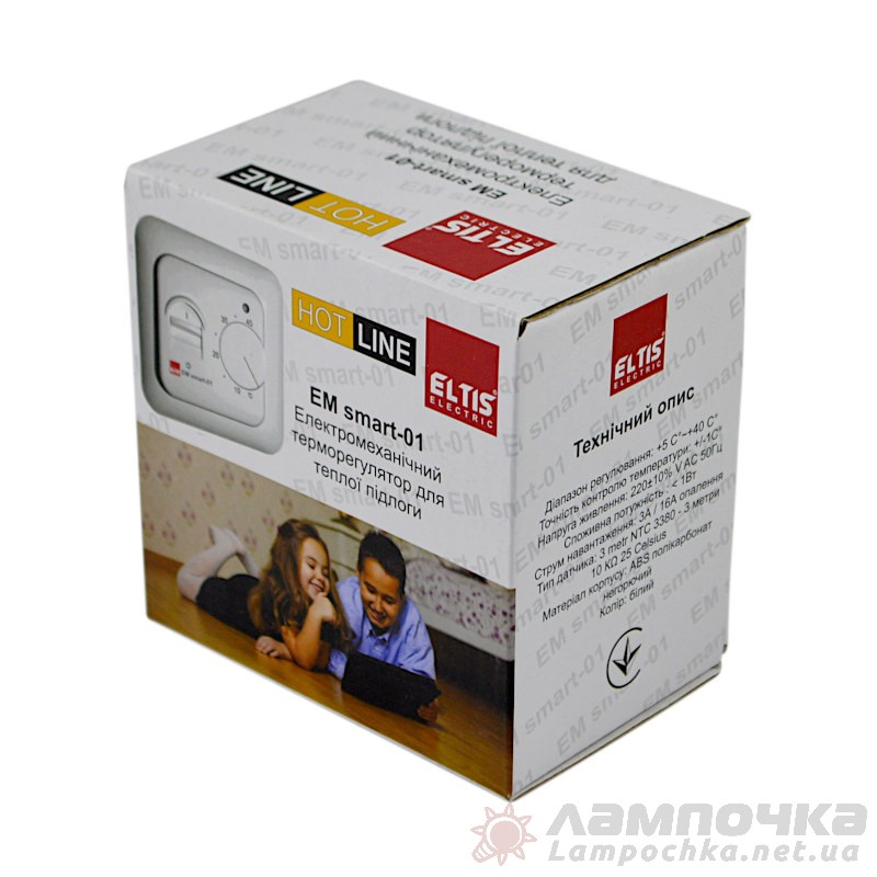 Терморегулятор механический ELTIS Hot Line SMART-01-16А ЭМ 70838