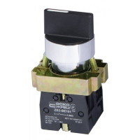 Кнопка поворотная АСКО-УКРЕМ XB2-BD53 на 3 положения с самовозвратом A0140010045