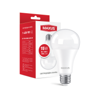 Лампа LED MAXUS 1-LED-781 A70 15W 3000K 220V E27