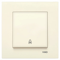 Кнопка звонка VIKO Karre крем 90960106