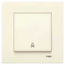 Кнопка звонка VIKO Karre крем 90960106
