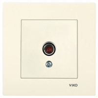 Розетка ТВ конечная VIKO Karre крем 90960110