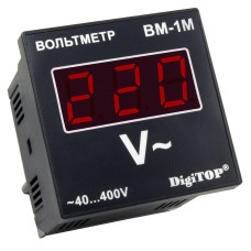 Вольтметр DigiTOP на DIN-рейке ВМ-1М