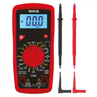 Мультиметр для измерения электр. параметров YATO с LCD-дисплеем (YT-73081)