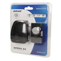 Звонок ORNO OPERA AC беспроводной 48 тонн черный OR-DB-YK-117