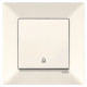 Кнопка звонка VIKO Meridian крем 90970206-WH