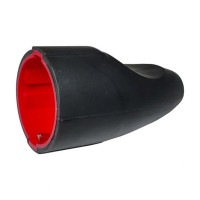 Гніздо з заземленням посилене пряме NX1108 NEOMAX чорне