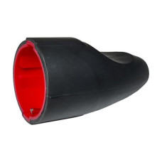 Гнездо с заземлением усиленное прямое NX1108 NEOMAX черное