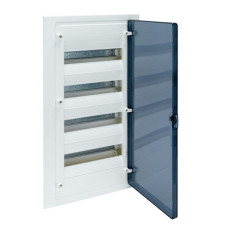 Щиток встроенный прозрачный на 48 модулей HAGER Golf VF412TD