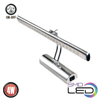 Подсветка для картин и зеркал HOROZ FLAMINGO-4 4W 4200K хром 040-001-0004-010