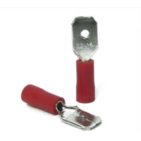 Конектор АСКО-УКРЕМ плоский з частковою ізоляцією "тато" МDD1,25-250 A0060020011 (100шт)