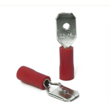 Коннектор АСКО-УКРЕМ плоский с частичной изоляцией «папа» MDD1.25-250 A0060020011 (100шт)