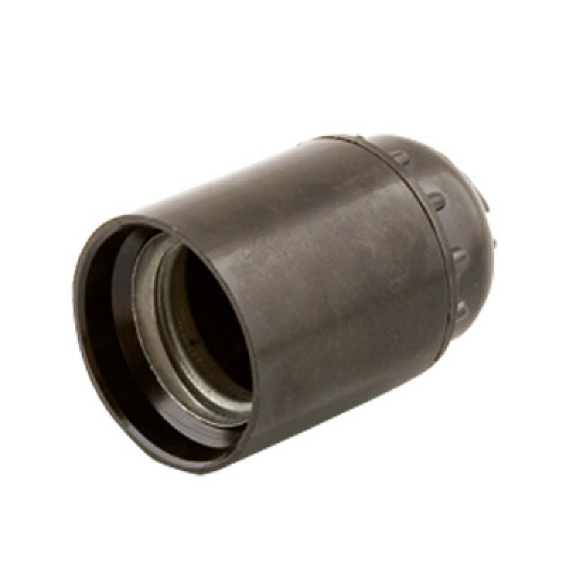 Патрон карболітовий гладкий підвісний Е27