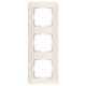 Рамка тройная вертикальная VIKO Meridian крем 90979033-WH
