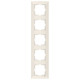 Рамка пятерная вертикальная VIKO Meridian крем 90979035-WH