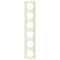 Рамка шестерная вертикальная VIKO Meridian крем 90979036-WH