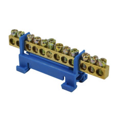 Нулевая шина LEMANSO на DIN-рейку №12 / LMA019