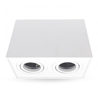 Накладной светильник FERON ML305-2 MR16 GU10 белый 40015