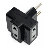 Тройник LUXEL крестообразный 1113 черный