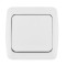 Выключатель El-BI Alsu одноклавишный накладной белый IP20 (504-010200-200)