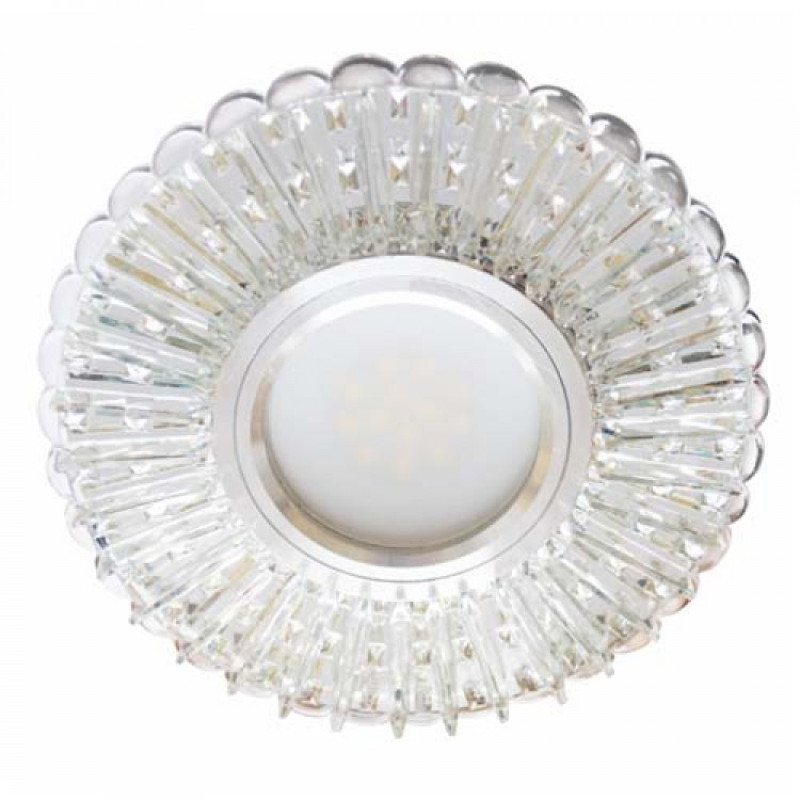 Врізний точковий світильник FERON 7312B MR16 з LED підсвіткою 28857