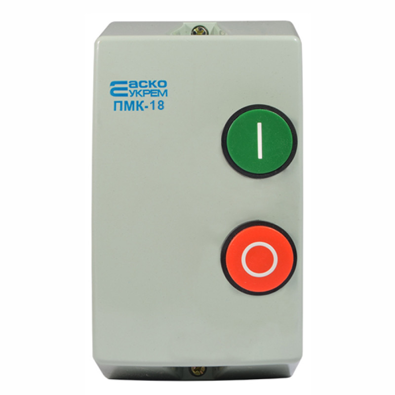Магнітний пускач в корпусі ПМК-18 18А 380В Аско A0040040003