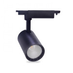 Трековый светодиодный светильник FERON AL102 COB 12W 960LM 2700K IP40 черный 01705