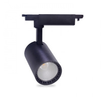 Трековый светодиодный светильник FERON AL102 COB 12W 960LM 2700K IP40 черный 01705