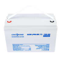 Акумуляторна батарея мультигелева AGM LPM-MG 12-100 AH LogicPower