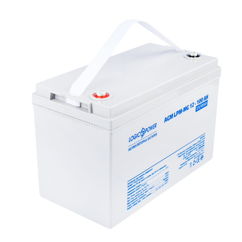 Аккумуляторная батарея мультигелевая AGM LPM-MG 12-100 AH LogicPower