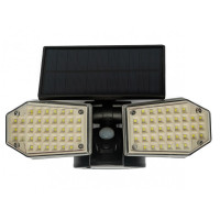 Светильник LED на солнечных батареях с ДР 40W 6000K IP65 LUXEL (SSWL-09C)